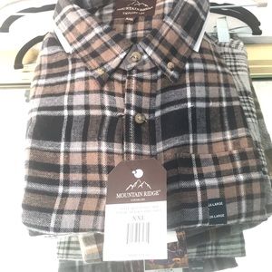 Button down flannel shirt